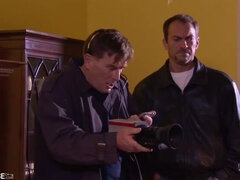 큰 가슴, 흑갈색 머리, 사정 샷, Hd