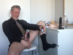 Full length cam show video w Jeff Stryker dildo