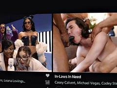 DEVILS FILM - Cute Jane Wilde Gets Her Ass Fucked During Hot Threesome With Her In-Law