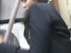 Frustrated Japanese doll masturbates part2