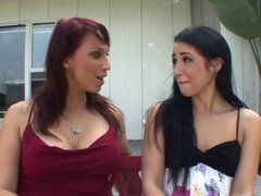 Sexymomma - redhead cougar makes her daughter-in-law jizz hard