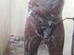 Soft and Hard in the Shower Bathing - a Clean Cock Is a Happy Cock