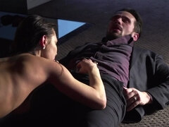 Manuel Ferrara loves getting it on with Aidra Fox by fireplace