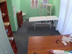 Attactive Blonde Decides To Strike Deal With Doctor For Sex 1