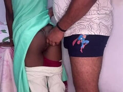 Desi Indian Virgin Schoolgirl Riya First Time Anal Sex in School Uniform