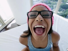 Petite Ebony Babe Gets Humped 1 - Don't Break Me