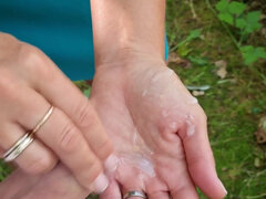 Amateur, Compilation, Tir de sperme, Faciale, Mature, De plein air