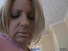 Britisk, Milf, Rødtopp, Alene