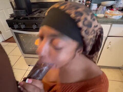 Amatööri, Musta, Suihinotto, Pariskunta, Keittiö, Näkökulma pov