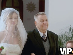 18 χρονον, Όμορφη, Νύφη, Φόρεμα, Ευρωπαίος, Ηδ, Καλσόν, Έφηβος