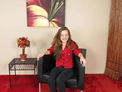 Amatör, Brunett, Jeans