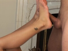Tanned girl foot fetish adult mind-boggling clip