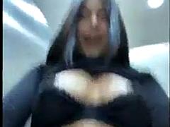 Amatorka, Niemowlę, Latynoska, Prysznic, Solo