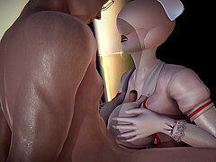 Silent hill the nurses, 3d, alien