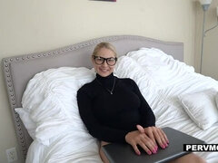 Pissed off amp  Buxom stepmom Gobbles on Dick