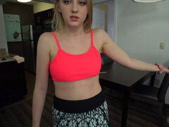 Gros seins, Blonde, Sucer une bite, Queue, Gym, Pov, Fessée, Nénés