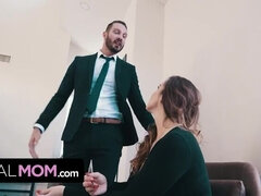 AnalMom - Big Assed Busty Milf Lets Her Husband Drill Her Tight Asshole For Valentine's Day