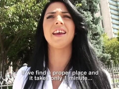 Hungarian Amateur Sells Her Pussy