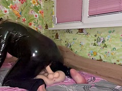 Bdsm, Bondage, Handskar, Handjobb, Hardcore, Latex, Pov, Leksaker