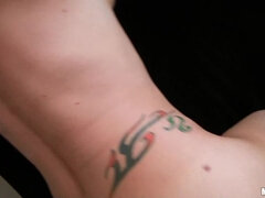 Arsch, Blondine, Blasen, Hundestellung, Milf, Pov, Tätowierung, Spanner