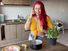 Amateur Latina Camila Vegas Backstage Blowout - Big Ass Massage & Fucking with Lucas Neitan