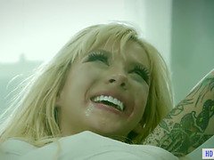 Slutty lezzie in a unusual asylum - Jenna Sativa, Kenzie Reeves and Joanna Angel