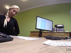 Naughty Czech teen in need of cash for a new car agrees to fuck for cash