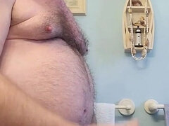 Grosser schwanz, Spermaladung, Papi, Grossvater, Selbstgemacht, Masturbation, Reif, Solo