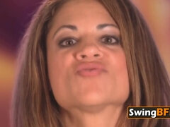 Amatorka, Biseksualny, Para, Grupa, Orgia, Rzeczywistość, Delikatny, Swingers