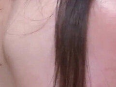 18, Asiater, Stor kukk, Kukk suging, Brunette, Par, Japaner, Tenåring