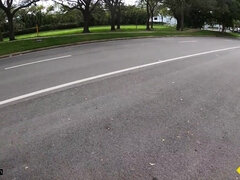 Nola Exico Roadside hookup - reality hardcore with busty babe - cumshot