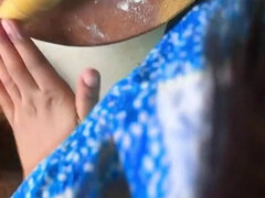 Amateur, Gordita, Pareja, Indio, Cocina, Maduro, Tetas naturales