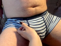 Wife, handjob, plus-size