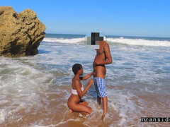 Beach Blow Job