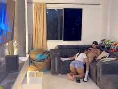 18, 아마추어, 아시안, 커플, 인도인, 오르가슴, 금기, 청소년