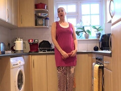 デカパイ, イギリス人, フェティッシュ, Hd, オナニー, 熟年, 淫乱熟女, 一人