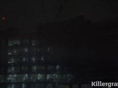 Duży kutas, Brunetka, Wytrysk, Głebokie gardło, Hd, Mamuśka, Tatuaż