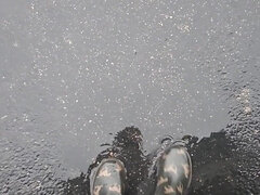 Rainy Day Play in Boots