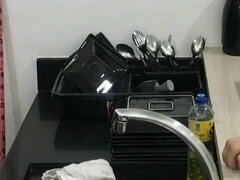 Enthousiasteling, Hardcore, Latijnse vrouw, Tieten likken