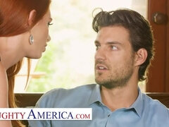 Naughty America - Michelle Miller (Lacy Lennon) craves attention and cock!