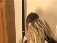 Kukk suging, Kjæreste, Sperm skott, Milf, Mamma