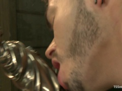 Anal, Sucer une bite