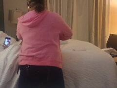 Amatéri, Americkej, Pár, Femdom, Upínateľné dildá