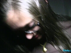 Hottie With Glasses Fucks For Cash 1