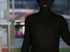 삼차원, 엉덩이, 나체의