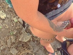 Amatør, Britisk, Sædskud, Europærer, Hjemmelavet, Trusser, Offentlig