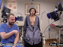 Naughty freshman Wyatt rebels and experiences mind-blowing orgasms with Doctor Tampa during a school physical at HitachiHoesCom