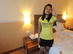 Amatör, Asiatisk, Stor kuk, Bystig, Snopp, Filippinsk kvinna, Enorm kuk, Grov