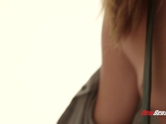 아시안, 흑갈색 머리, 가족, 자연의 가슴, 젖가슴