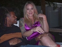 My wife goes wild with my buddy at New Year's Eve party - TouchMyWife!